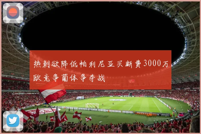 热刺欲降低帕利尼亚买断费3000万欧竞争葡体争夺战